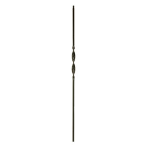 1RIB44 2560 Single Ribbon Iron Baluster