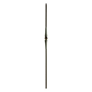 M14044 2570 Single Knuckle with Spoons Iron Baluster