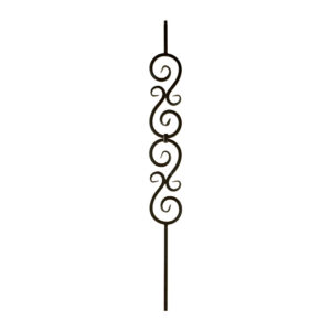 M32644 2583 Double Scroll Iron Baluster
