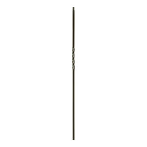 KW-1TW 2650 Knee Wall 14" Single Twist Iron Baluster