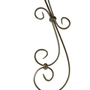 M60144 2581 Skinny Scroll Iron Baluster