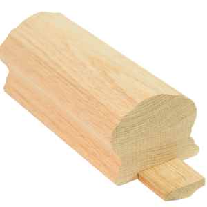 C-6310P Georgian Handrail Plowed 1-3/4" with Fillet