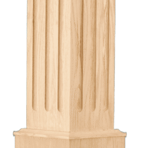 C-4095-F Fluted Box Newel