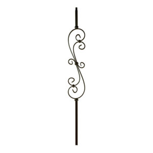 MEGA-601 2881 MEGA Skinny Scroll Iron Baluster