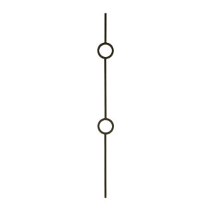 M40244 2931 Double Ring Iron Baluster