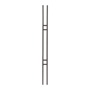 M436 2673 Skinny Square Panel Iron Baluster